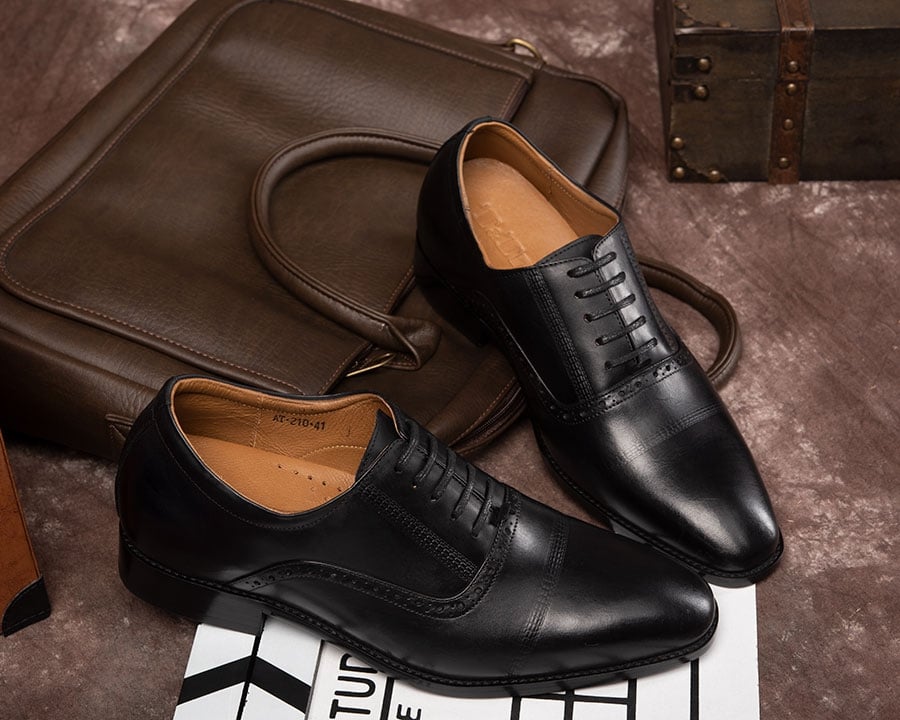GIÀY CAO NAM A210Đ 6CM - LUXURY SHOES