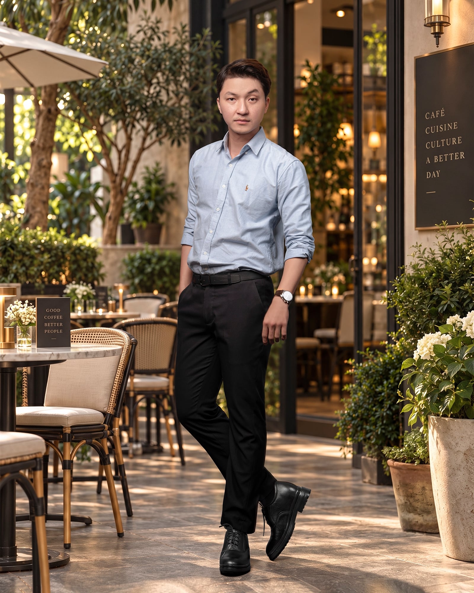 GIÀY TĂNG CHIỀU CAO NAM SIÊU NHẸ T141 ĐEN CAO 9CM