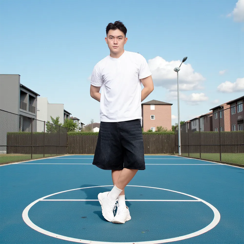 GIÀY ĐẾ CAO NAM SIÊU NHẸ T228 TRẮNG CAO 8CM