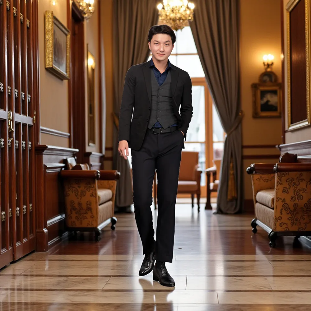 GIÀY CAO NAM A210Đ 6CM - LUXURY SHOES