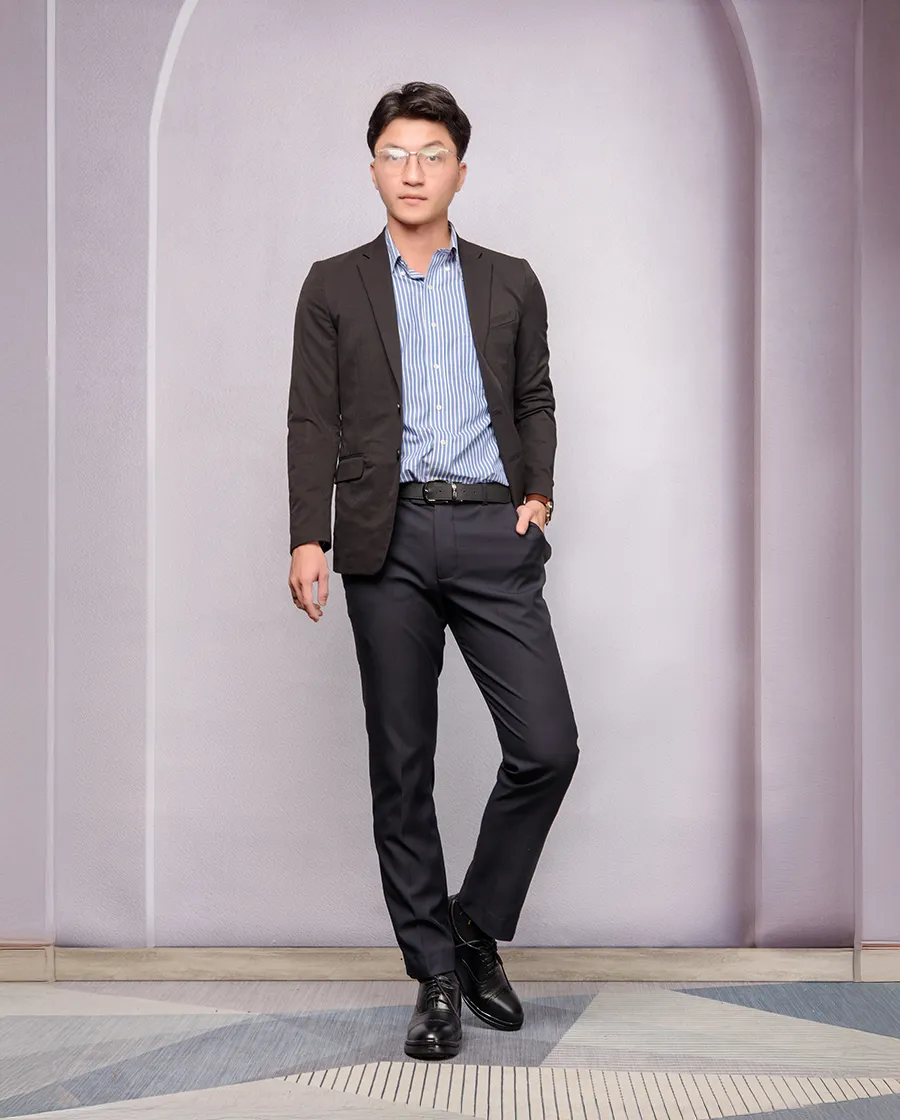 GIÀY CAO NAM SIÊU NHẸ T122Đ CAO 9CM