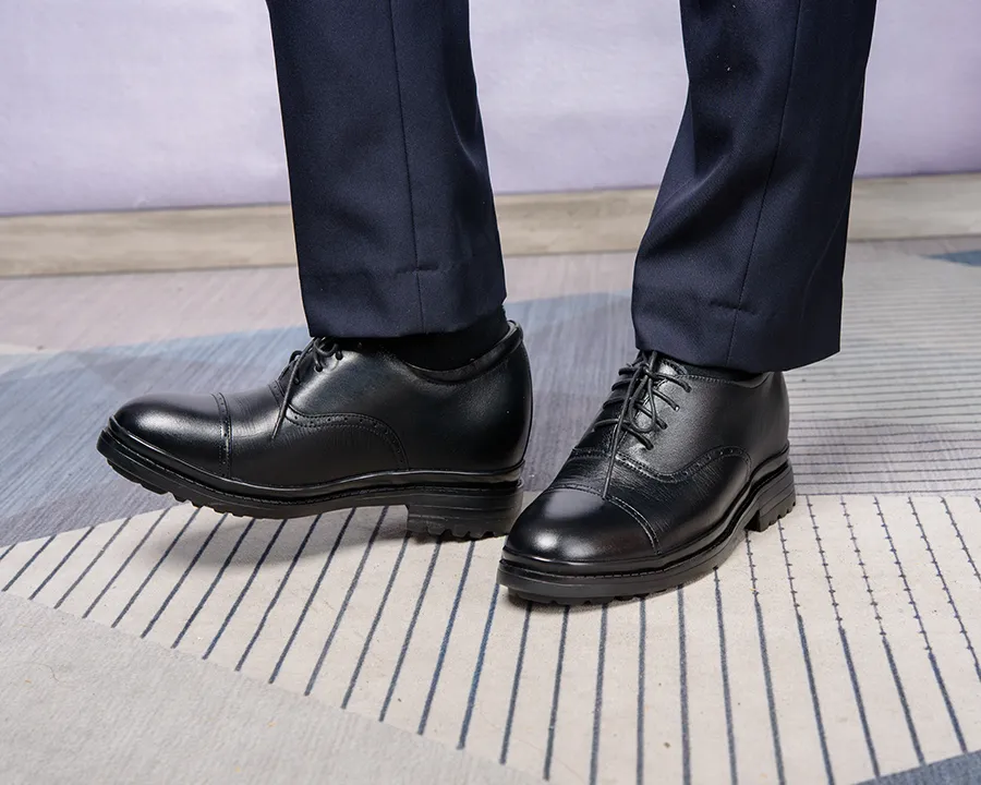 GIÀY CAO NAM SIÊU NHẸ T122Đ CAO 9CM