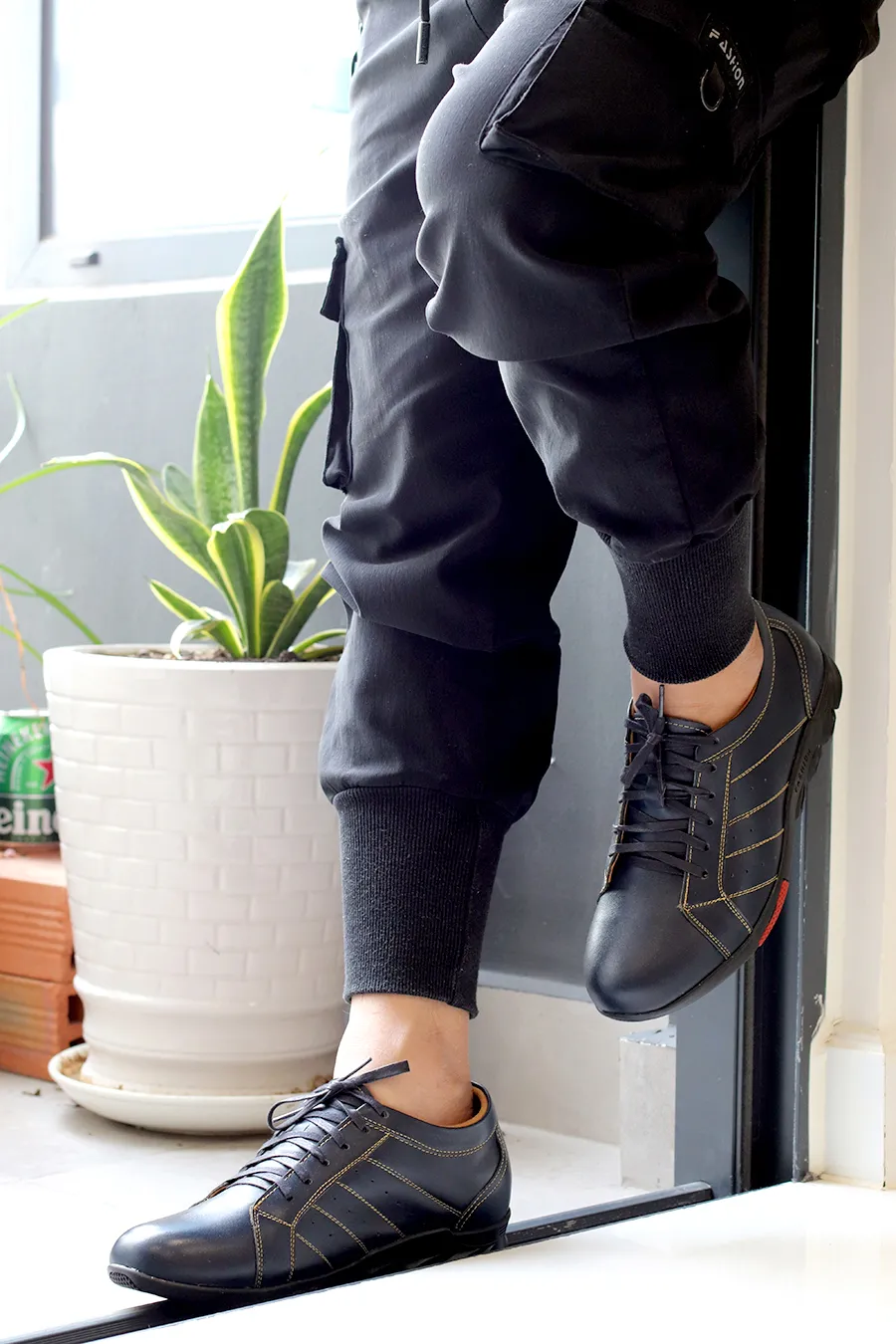 GIÀY TĂNG CHIỀU CAO NAM T09 XANH CAO 5 CM