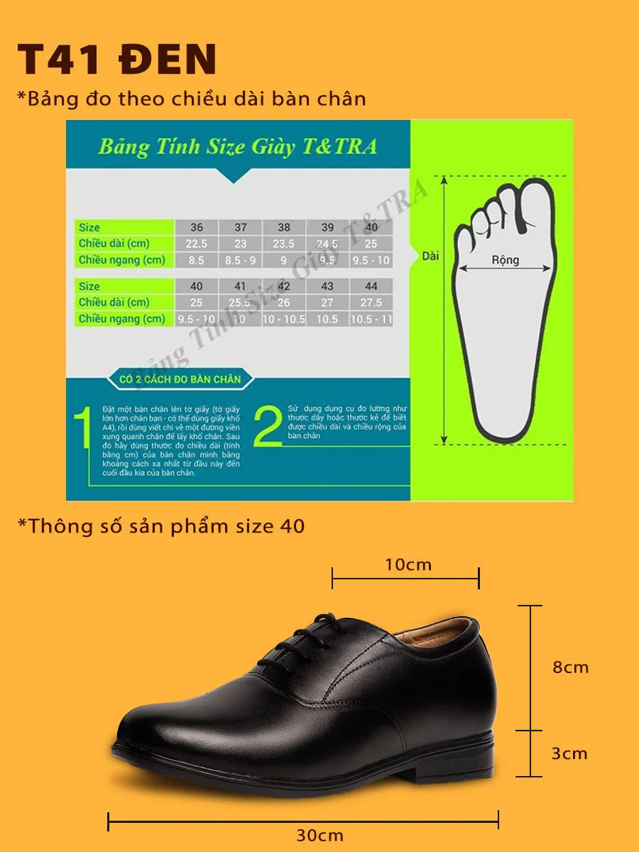 Giày Độn Nam T41N