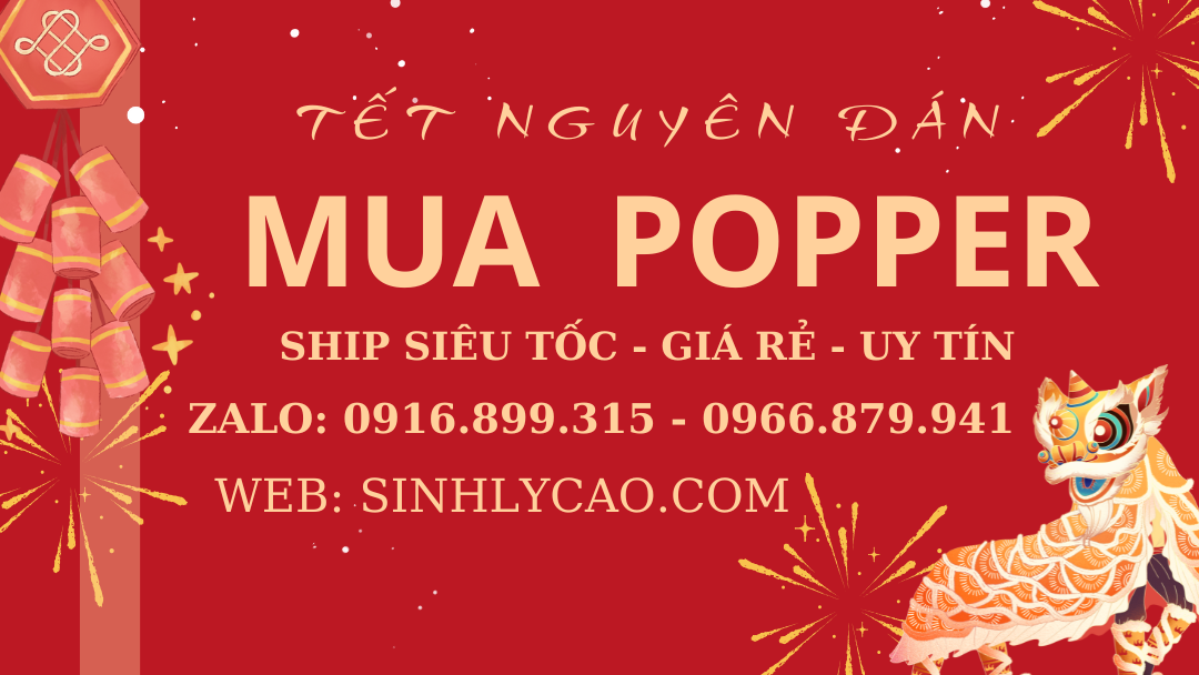 mua popper giá gốc ở đâu