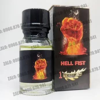 Popper hell fist 10ml mang lại cảm xúc mãnh liệt khi fun