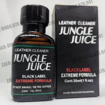 Popper cổ điển jungle juice 30ml mang đến sự hưng phấn tuyệt vời cho bạn tình