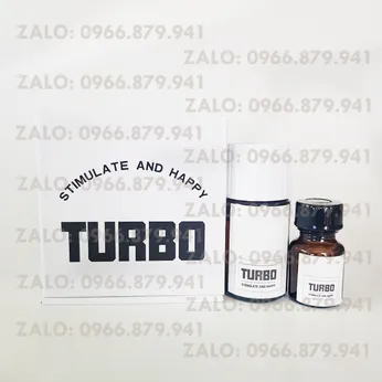 Popper Turbo 40ml trắng mạnh mẽ cho cảm giác phê tột đỉnh