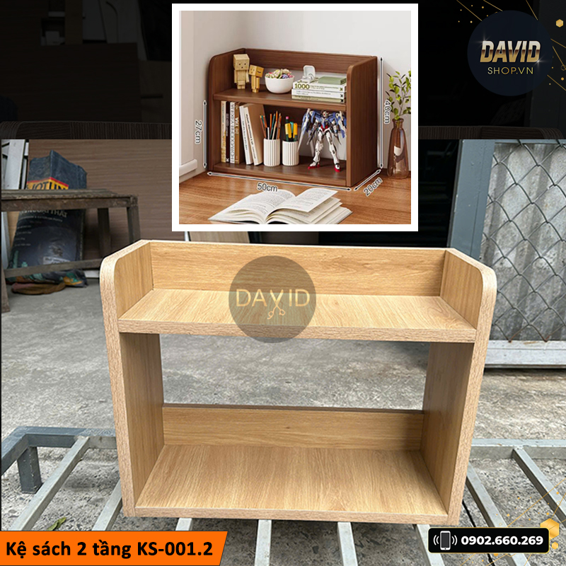 Kệ sách để bàn 3 tầng KS-001.3 Kệ sách để bàn 3 tầng KS-001.3