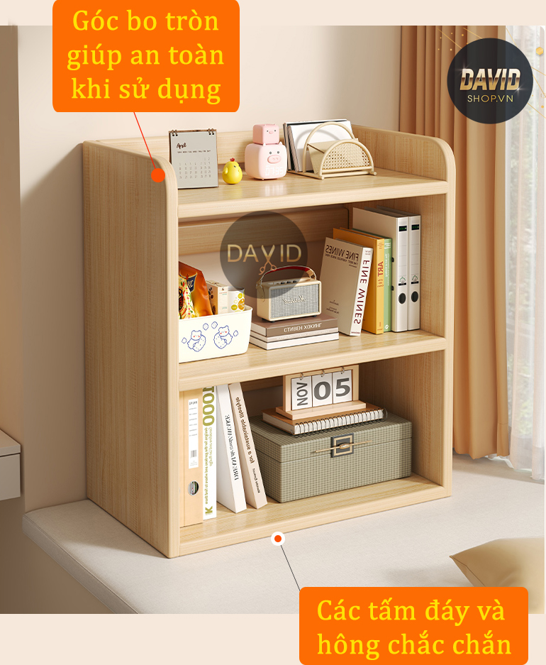 Kệ sách để bàn 3 tầng KS-001.3 Kệ sách để bàn 3 tầng KS-001.3