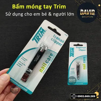 Bấm móng tay cho bé và người lớn Trim