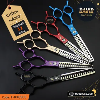 Kéo tỉa lông chó mèo Freelander xương cá 6.5 inch F-RX6505