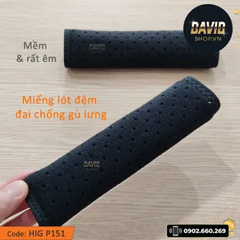 Miếng lót đệm đai chống gù lưng cao cấp HIG P151
