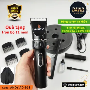 Tông đơ cắt tóc Andy AD-918