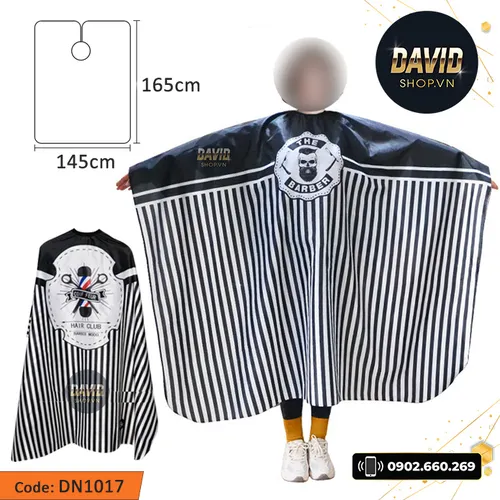 Áo choàng cắt tóc barber DN1017