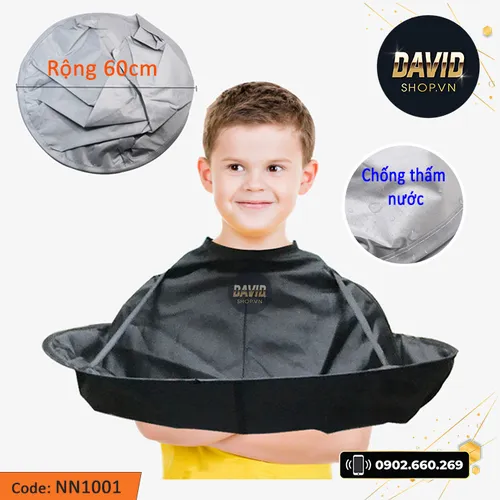 Áo choàng cắt tóc cho bé NN1001