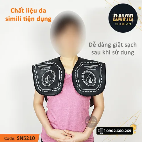 Áo choàng nhuộm tóc SN5210 bằng da simili