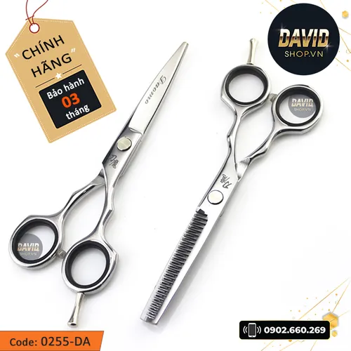 Bộ kéo cắt tóc & kéo tỉa tóc Daomo 5.5 inch 0255-DA