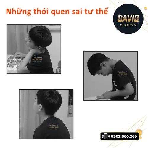 Đai chống gù lưng cho trẻ em báo rung thông minh posture corrector CIVA 2105