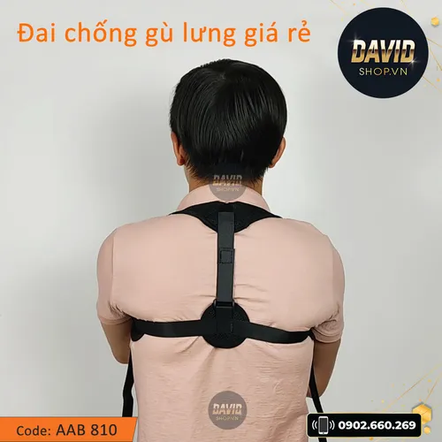 Đai chống gù lưng người lớn trẻ em AAB 810