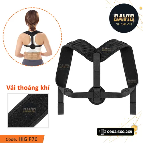 Đai chống gù lưng HIG P76 hàng xịn