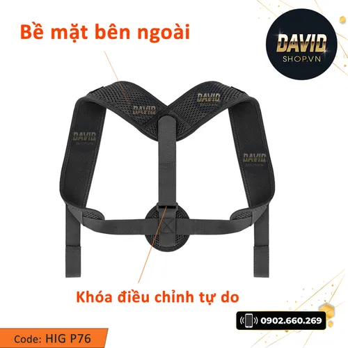 Đai chống gù lưng HIG P76 hàng xịn