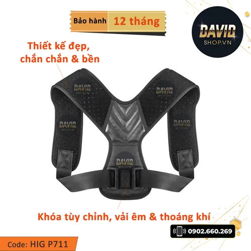 Đai chống gù lưng HIG P711 hàng xịn