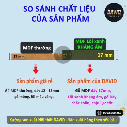 Kệ sách treo tường chữ U nhiều ngăn KS-003