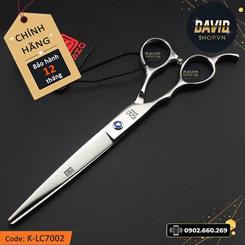 Kéo tay trái cắt lông chó mèo Kasho 7 inch K-LC7002