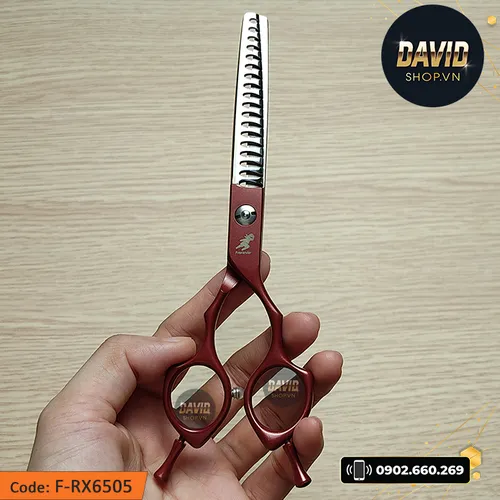 Kéo tỉa lông chó mèo Freelander xương cá 6.5 inch F-RX6505