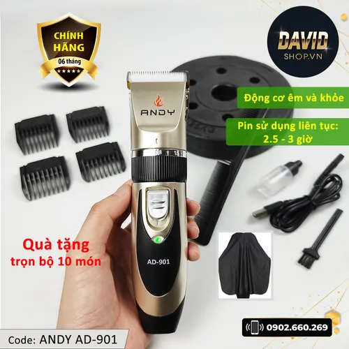 Tông đơ cắt tóc Andy AD-901