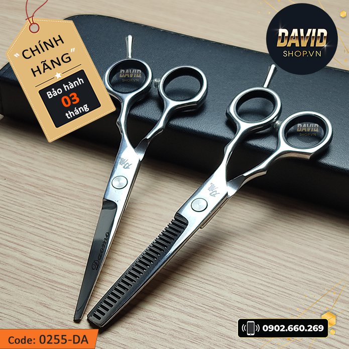 Bộ kéo cắt tóc & kéo tỉa tóc Daomo 5.5 inch 0255-DA