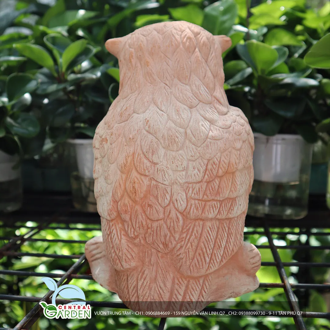 TƯỢNG ĐẤT NUNG CÚ MÈO