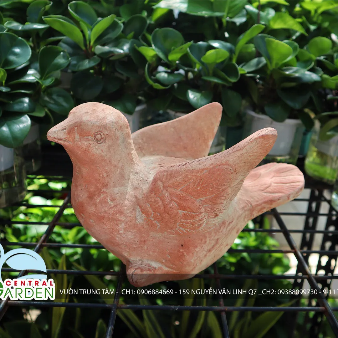 TƯỢNG ĐẤT NUNG HÌNH CHIM TUNG CÁNH