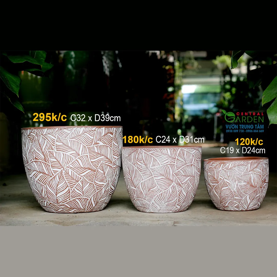 CHẬU ĐẤT NUNG BẦU ĐỎ LỚN