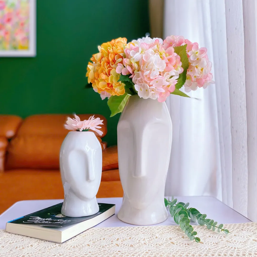 Chậu men đầu dài