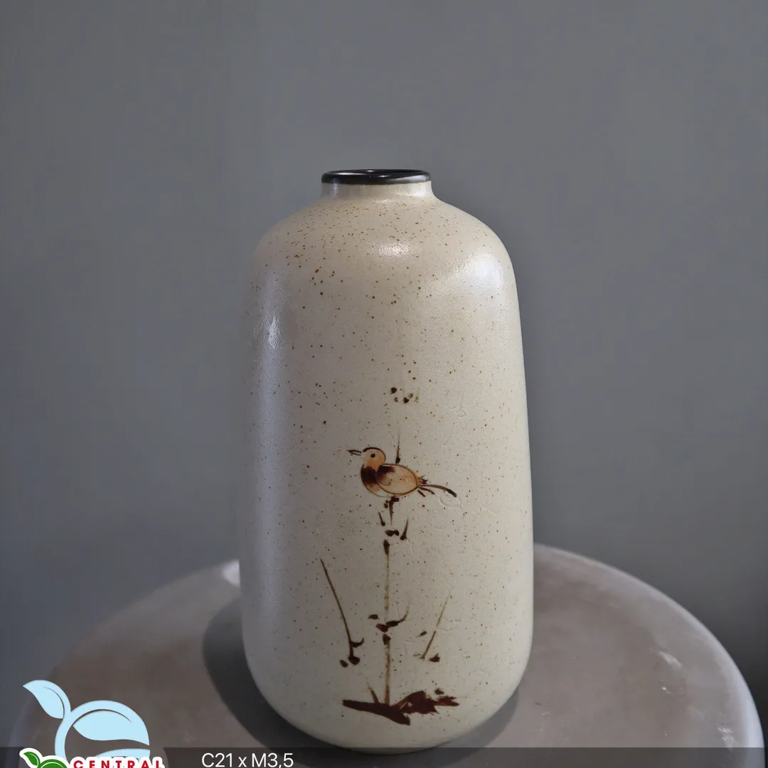 BÌNH HOA TIÊU CHIM NHỎ