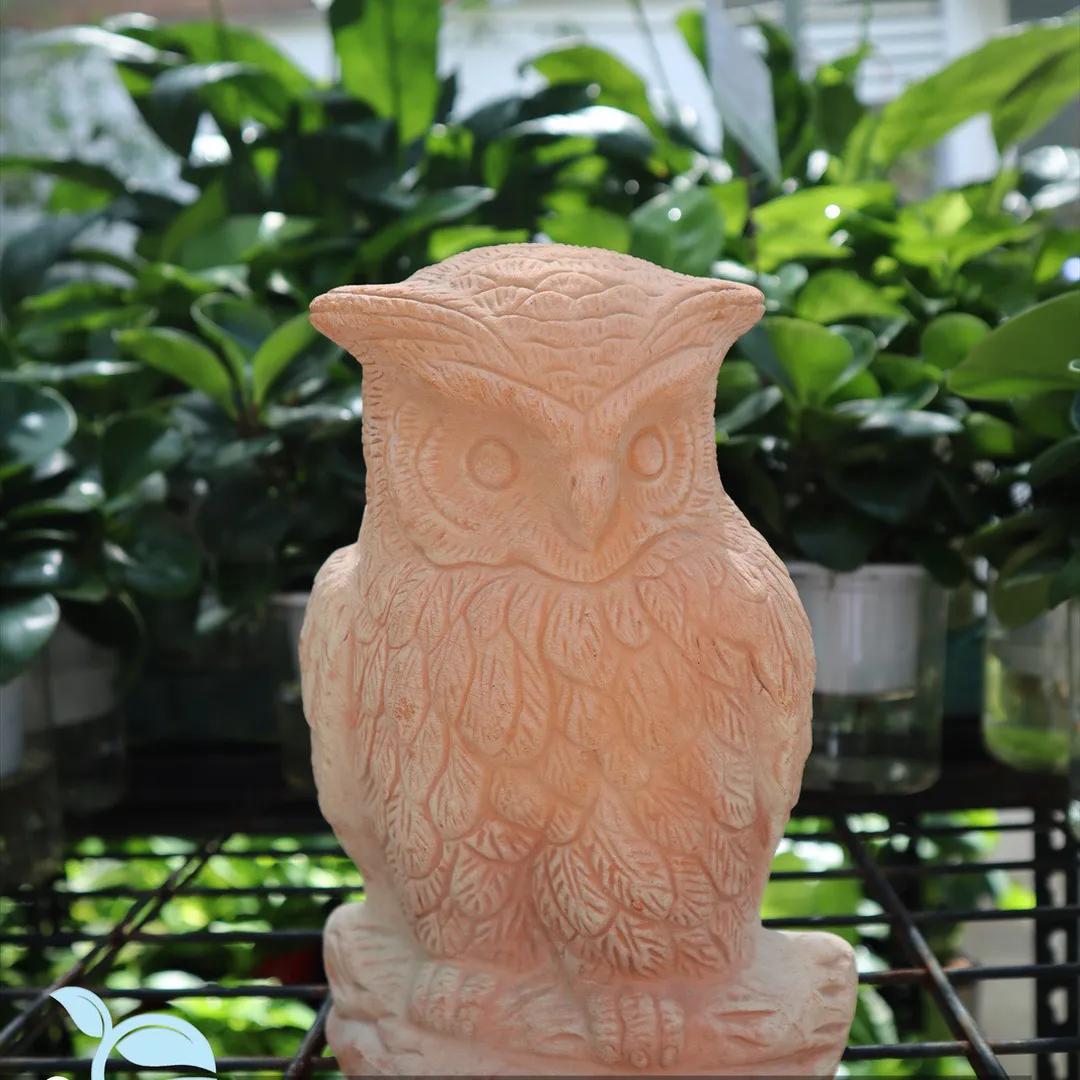 TƯỢNG ĐẤT NUNG CÚ MÈO