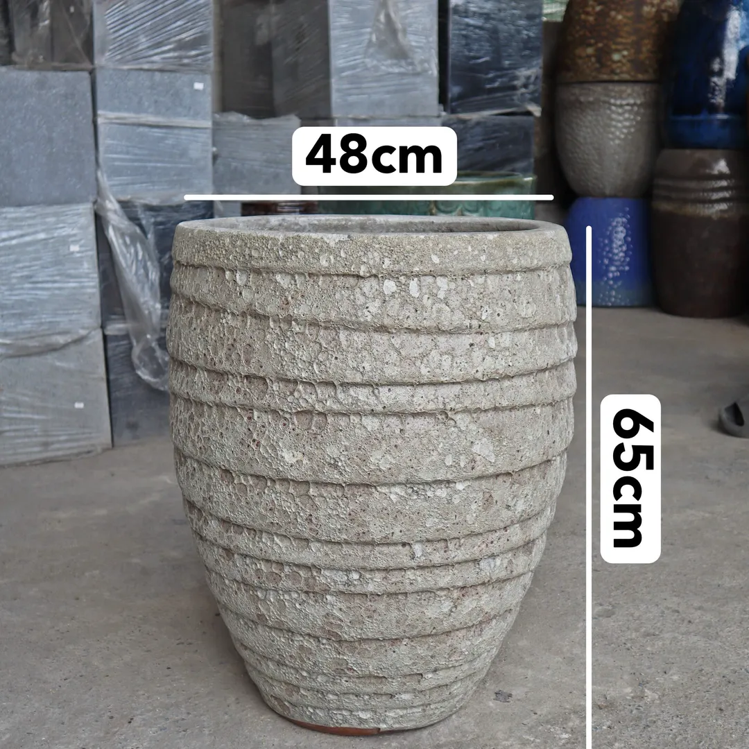 CHẬU MEN SÔI XUẤT KHẨU 48X65