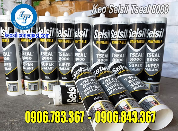 Trám vết nứt với keo selsil tseal 8000 ngày tết keo trám tseal 8000