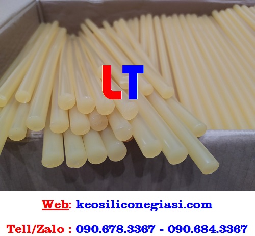keo silicone cây màu vàng nhạt