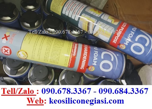Keo xịt bọt nở Pu Foam Keo xịt bọt nở Pu Foam