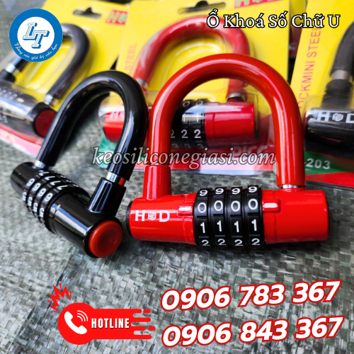 ổ khóa số mật khẩu chữ U 4 ổ khóa số mật khẩu chữ U 4