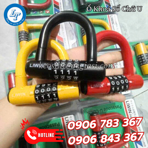 ổ khóa số mật khẩu chữ U 2 ổ khóa số mật khẩu chữ U 2
