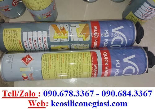 Keo xịt bọt nở Pu Foam Keo xịt bọt nở Pu Foam