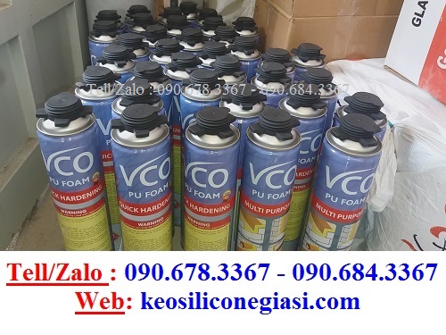 Keo xịt bọt nở Pu Foam Keo xịt bọt nở Pu Foam