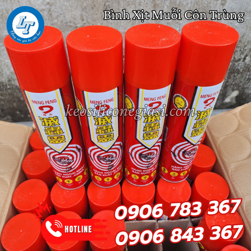 Bình xịt muỗi, côn trùng Meng Feng 3 Bình xịt muỗi, côn trùng Meng Feng 3