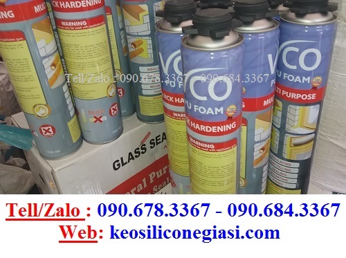 Keo xịt bọt nở Pu Foam Keo xịt bọt nở Pu Foam