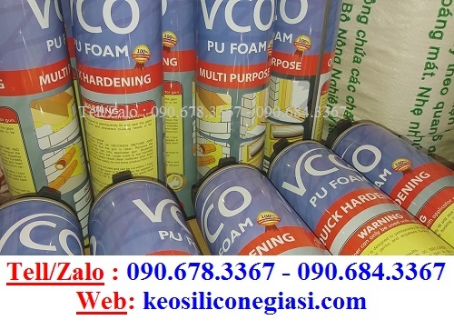 Keo xịt bọt nở Pu Foam Keo xịt bọt nở Pu Foam
