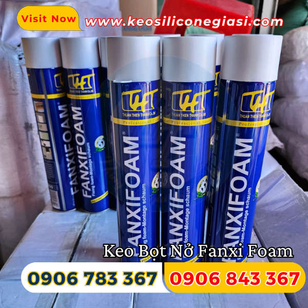 Keo Bọt Trương Nở Fanxi Foam Vòi  Keo Bọt Trương Nở Fanxi Foam Vòi